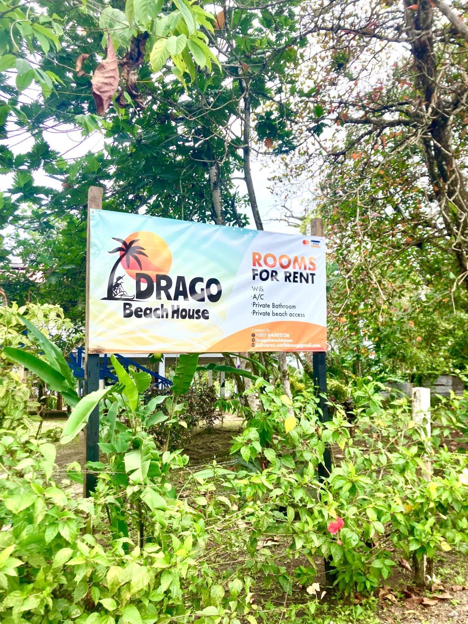 Drago Beach House - Private Beach Boca del Drago Eksteriør billede